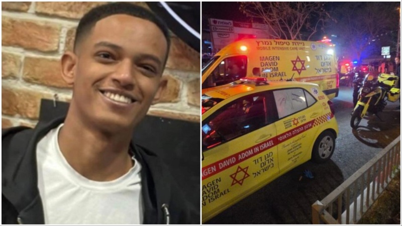 ימנו זלקה ז"ל וזירת האירוע, צילום מד"א, באדיבות המשפחה