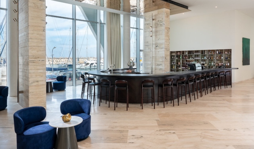מלון THE YACHT (צילום: איה בן עזרי, באדיבות אבסולוטו אבן ושיש)
